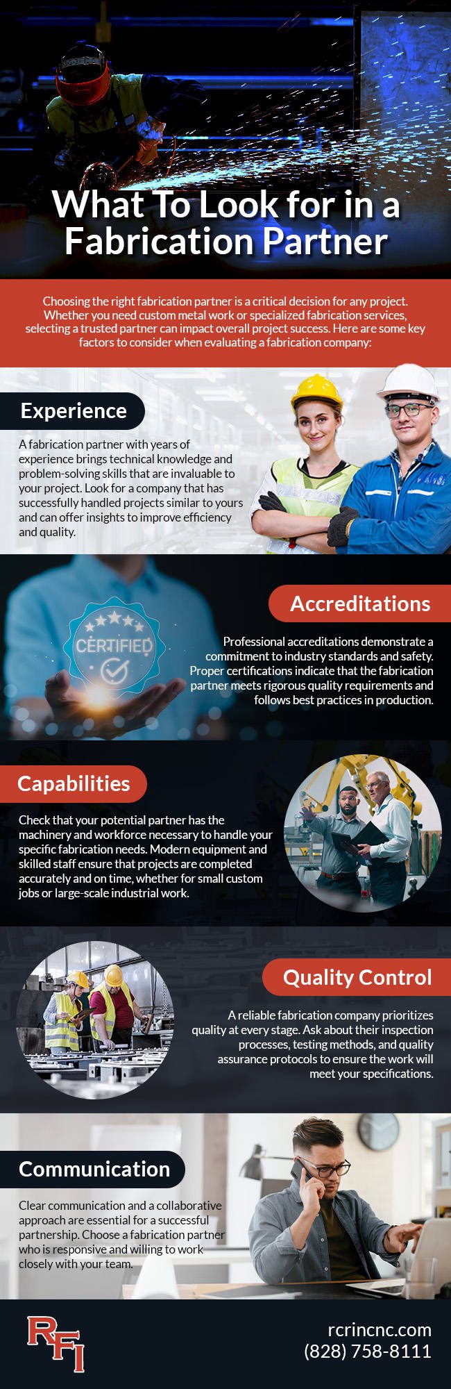 What To Look for in a Fabrication Partner